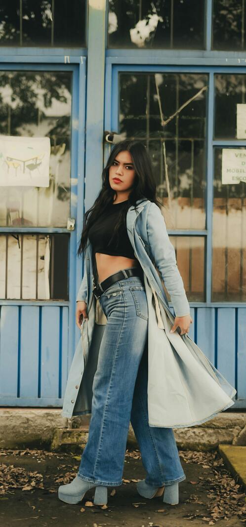 Pantalones Jean azul